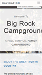 Mobile Screenshot of bigrockcampgroundnh.com